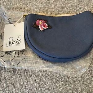Sseko custom crescent pouch